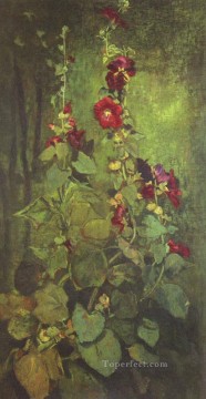 Agathon to Erosanthe flower John LaFarge Oil Paintings